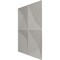 Ekena Millwork 19 5/8in. W x 19 5/8in. H Ellis EnduraWall Decorative 3D Wall Panel Covers 2.67 Sq. Ft. WP20X20ELGBW - alternate 2